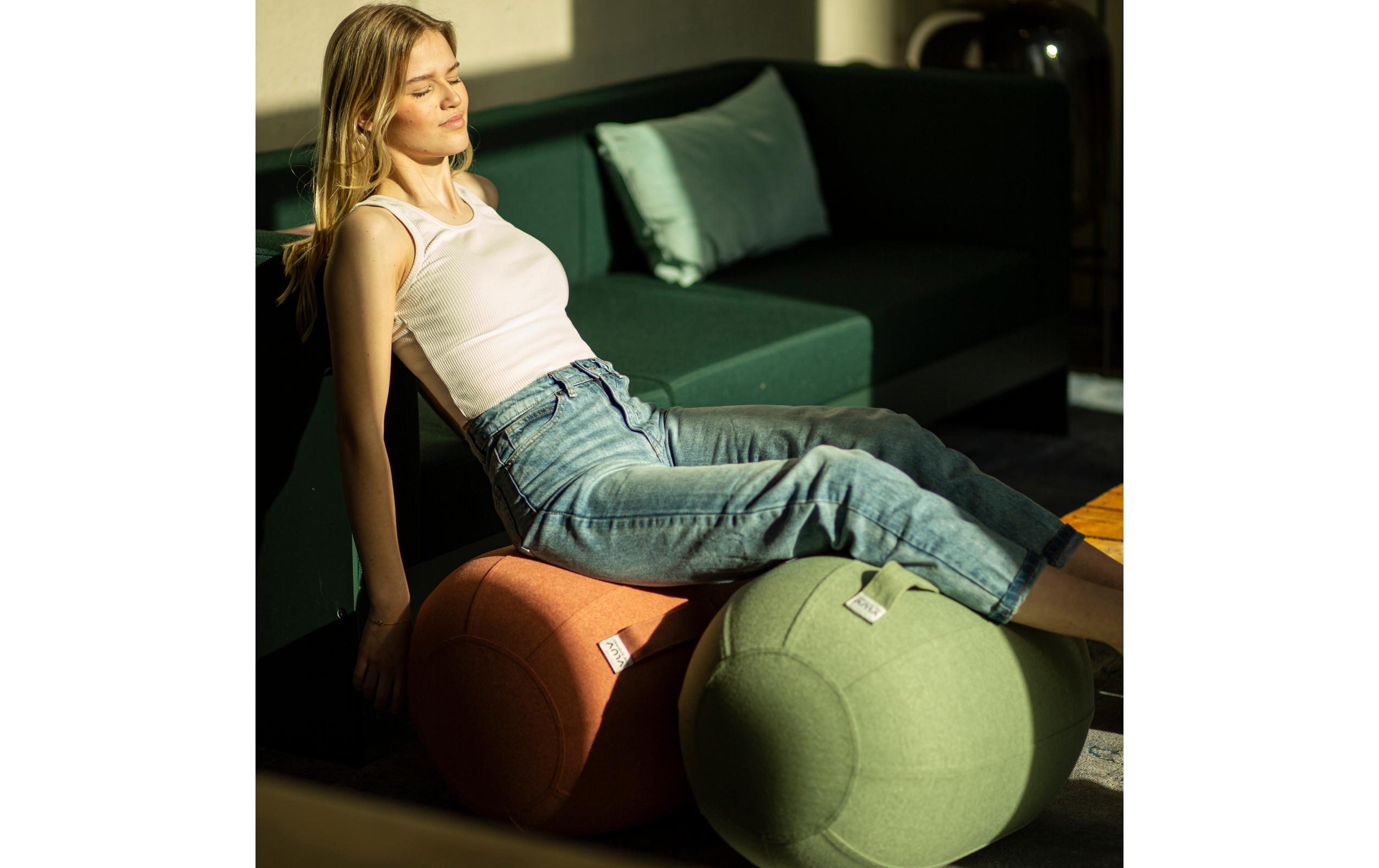 Sitzball Kapsul Stov M, Grün<br>Balancehocker