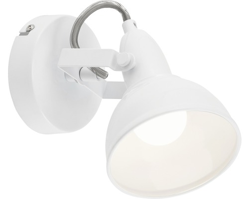 Wandspot, 1-lichts, Ø 10 cm, wit