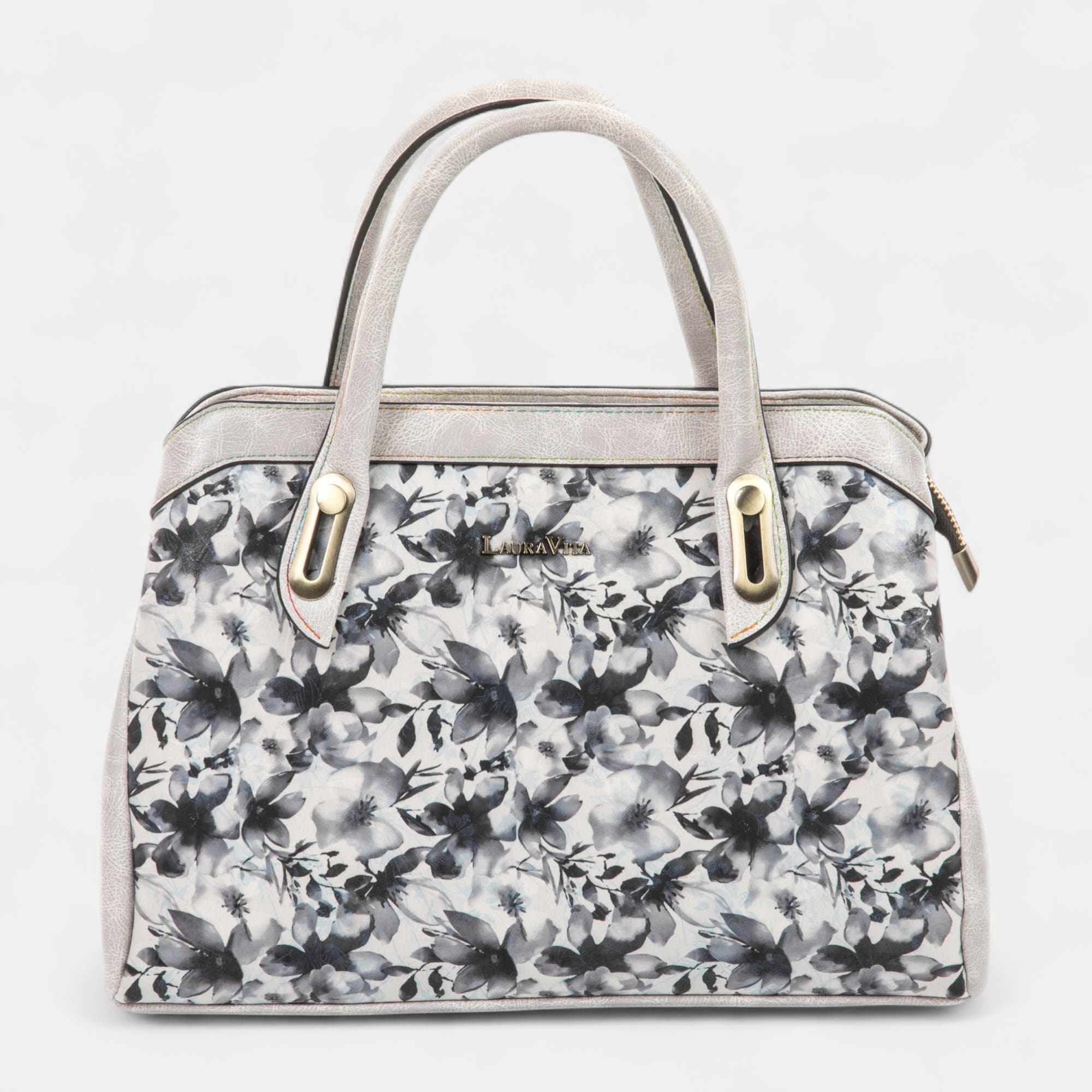 Sac à main gris