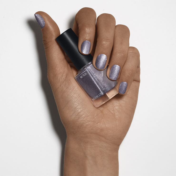 Nilens Jord Nail Polish Lilac Glitter