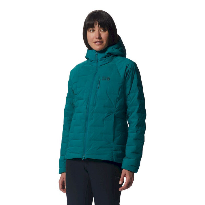 Stretch Down Hooded Jacket - Doudoune femme