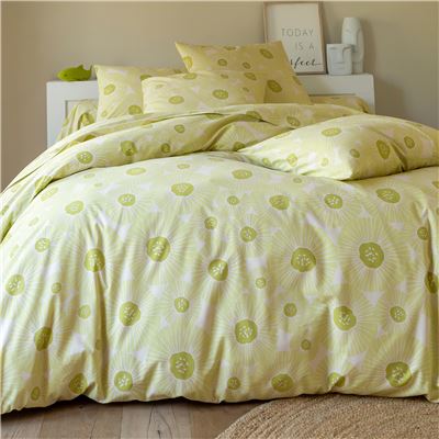 Linge de lit imprimé fleurs - BECQUET CRÉATION