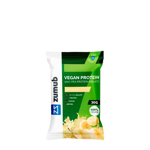 Zumub Proteína de Ervilha Vegan Sabor a Banana 30g