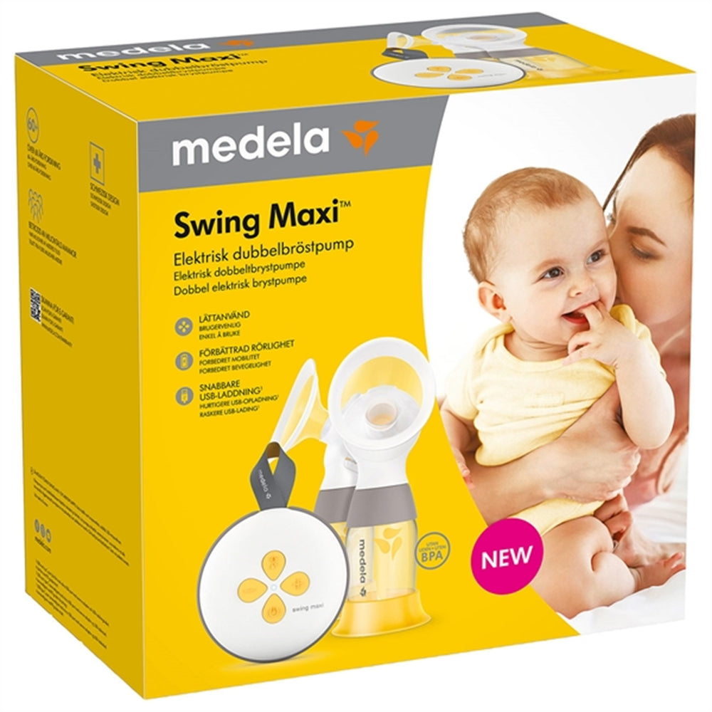Swing Maxi Brystpumpe - medela → Luksusbaby.dk