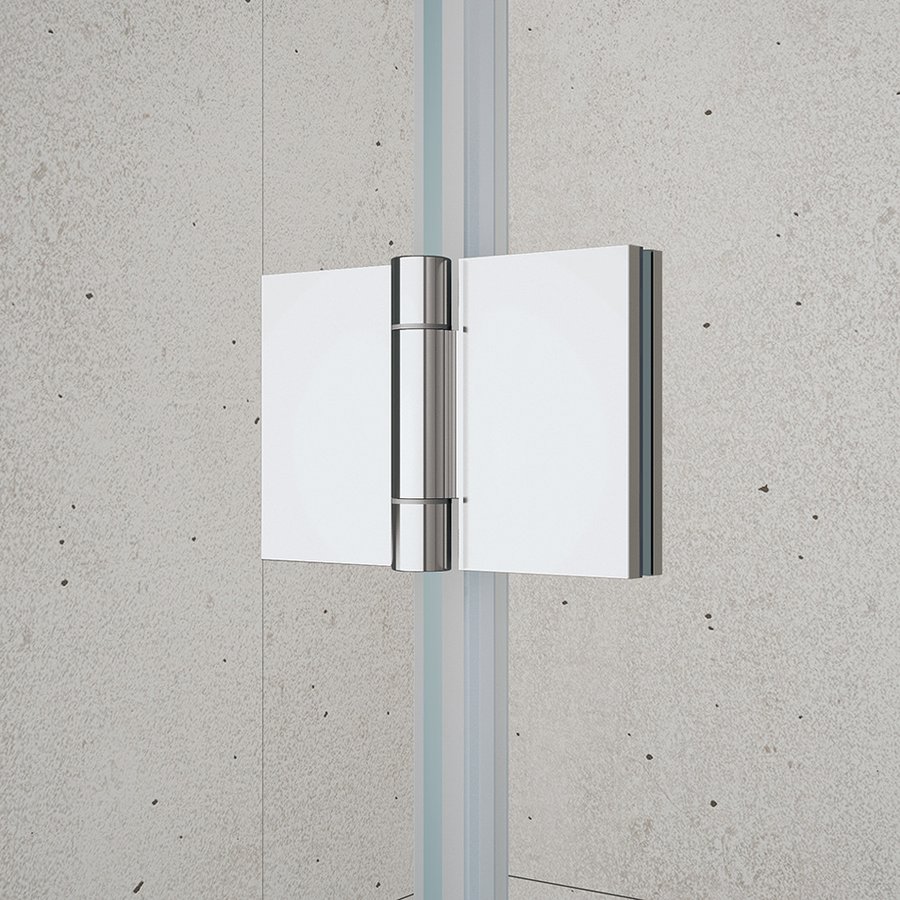Gelco Loro vouwbare douchedeur links- en rechtsdraaiend 70x200cm chroom