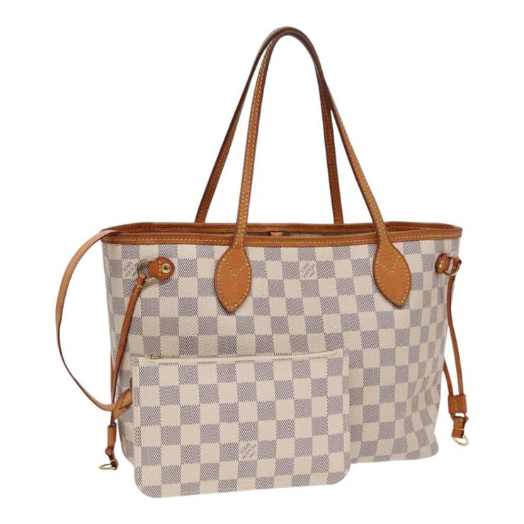 Louis Vuitton Vintage Louis Vuitton Neverfull White