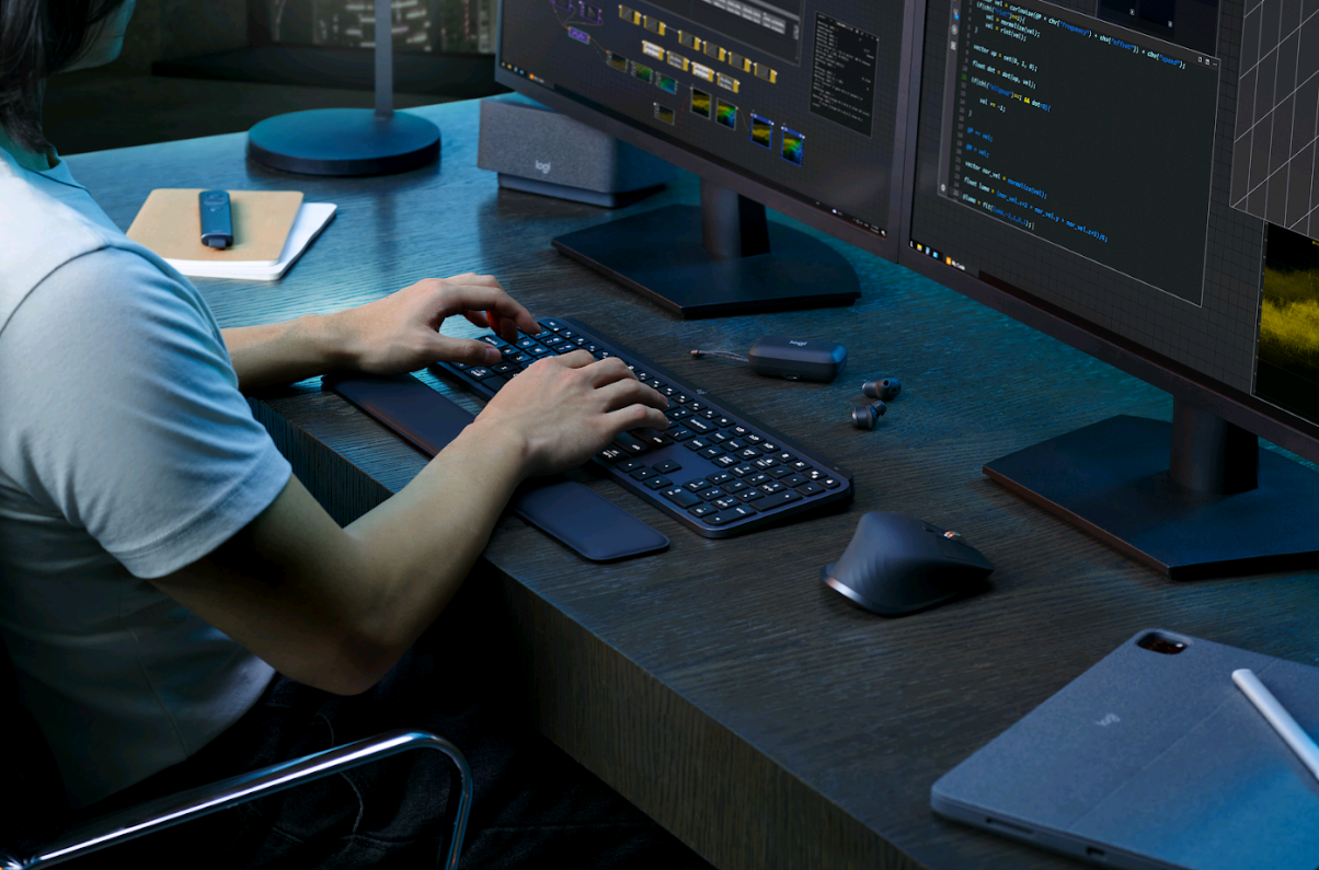 Logitech - MX Keys S Advanced Wireless Illuminated Keyboard