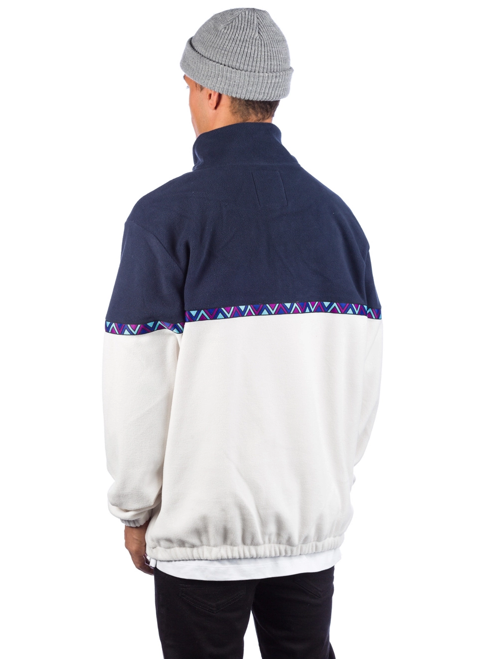 Iriedaily Monte Noe Troyer Zip Hoodie navy