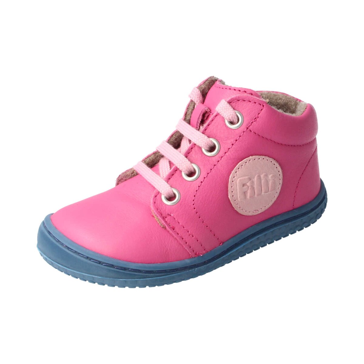 202111-F66 GECK nappa pinkwoolfleece laces Weite/M