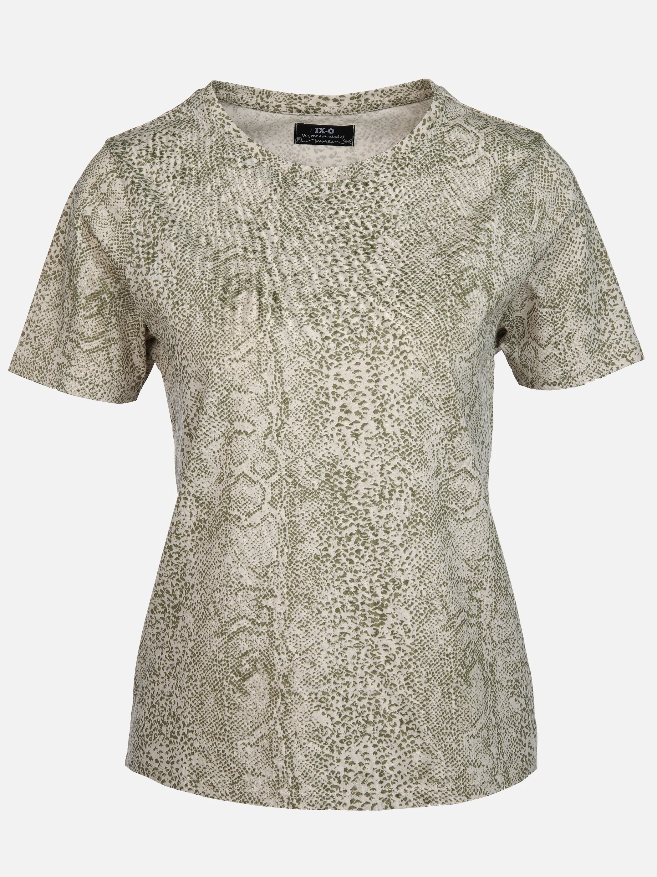 Damen T-Shirt in Schlangenoptik