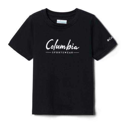 Columbia - VALLEY CREEK SS GRAPHIC SHIRT - Noir