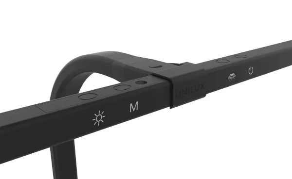 Bordlampe Unilux Strata LED, sort