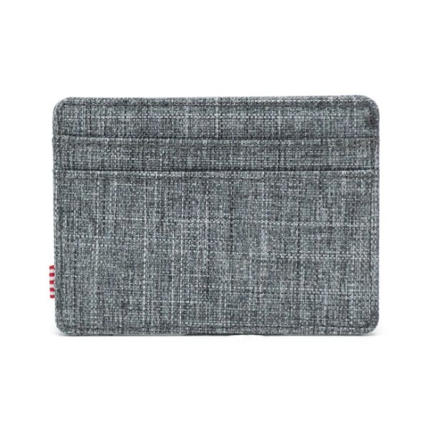 Herschel Supply Co Porta-cartões Charlie RFID Raven Crosshatch - 10360-00919-OS