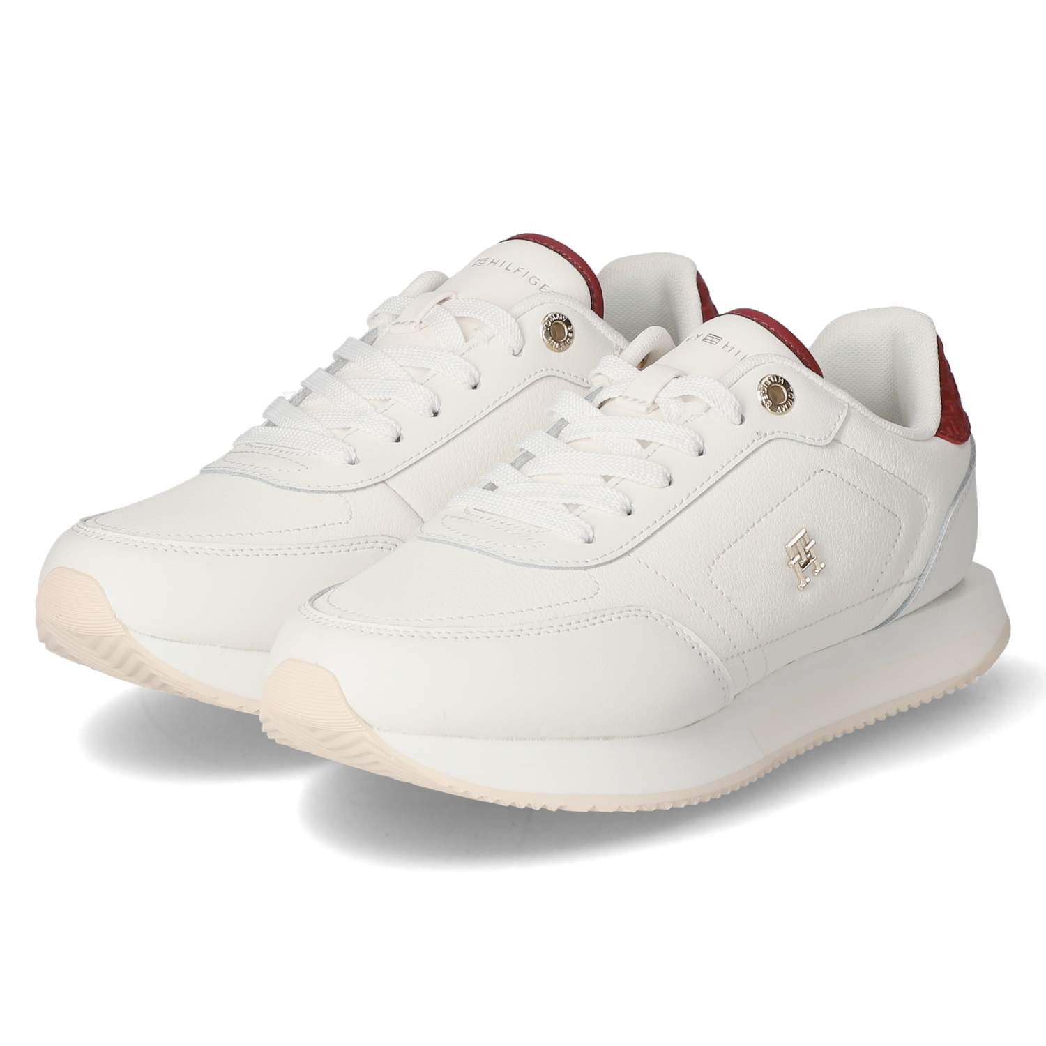 Tommy Hilfiger Low Sneaker ELEVATED RUNNER  - ancient white