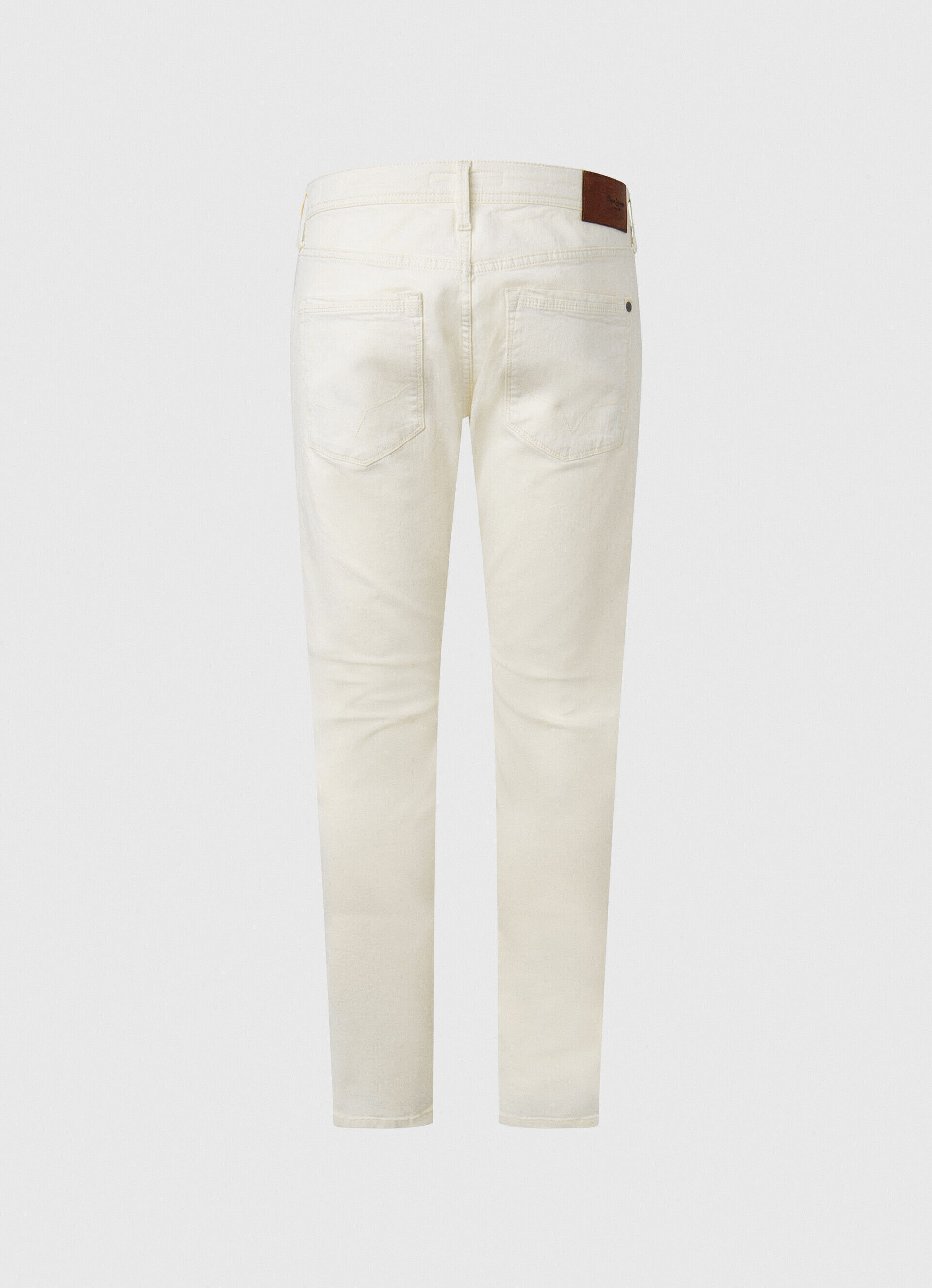 Calça jeans Stanley, corte e cintura regulares - jeans