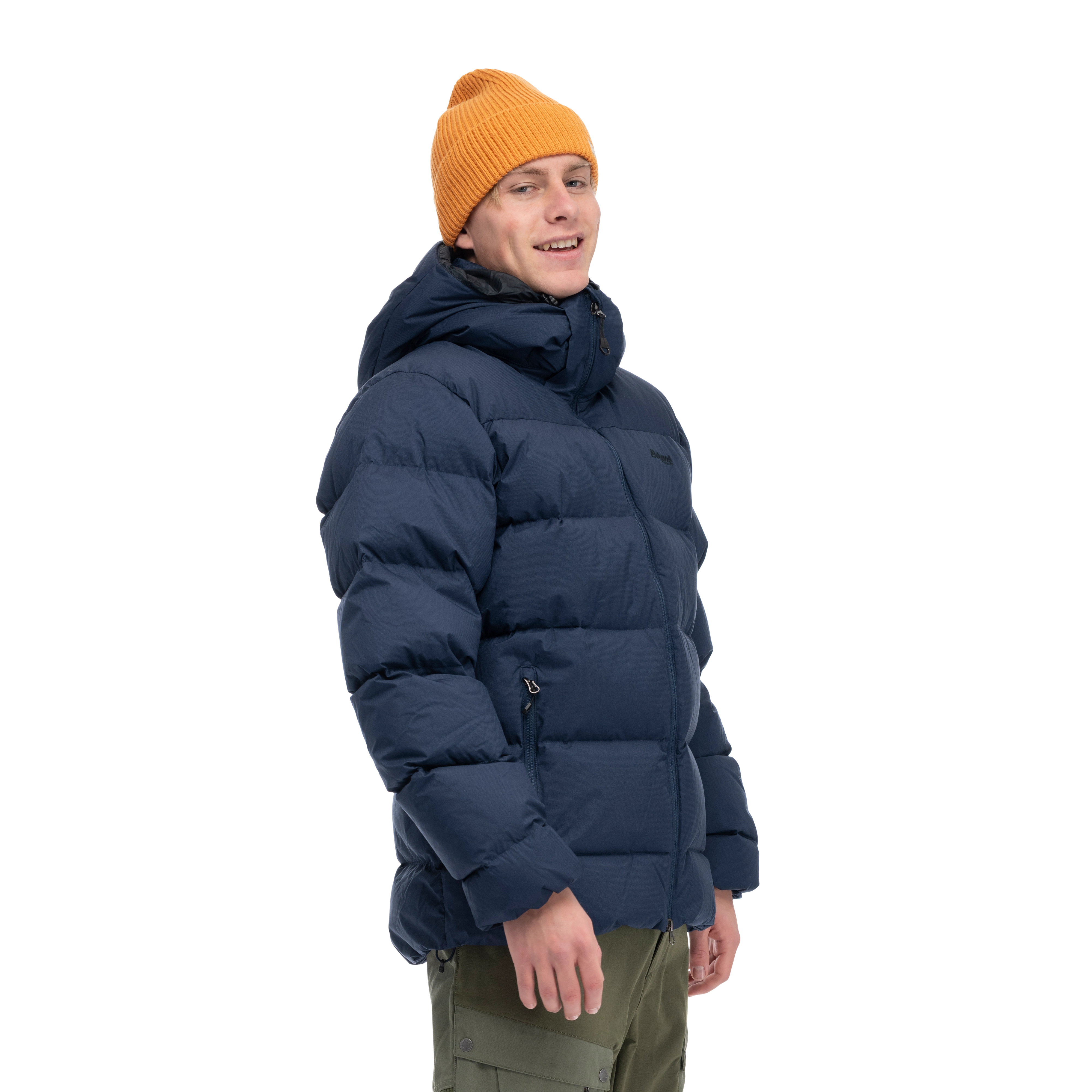 Lava Warm Down Jacket w/Hood Men Navy