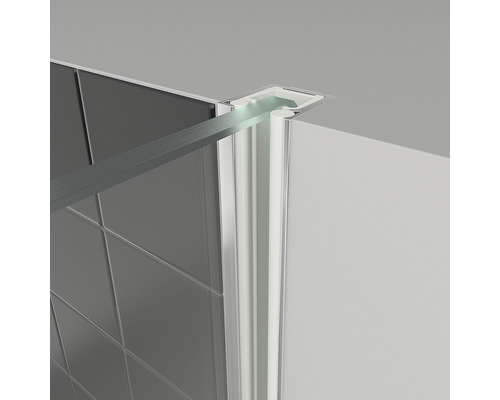 Zijpaneel Breuer Panorama modulair systeem 1200x2000 mm decoratief glas grijs getint 3455005003040