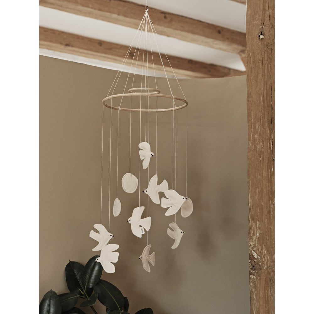 Køb Ferm Living Undyed Swif Bird Uro