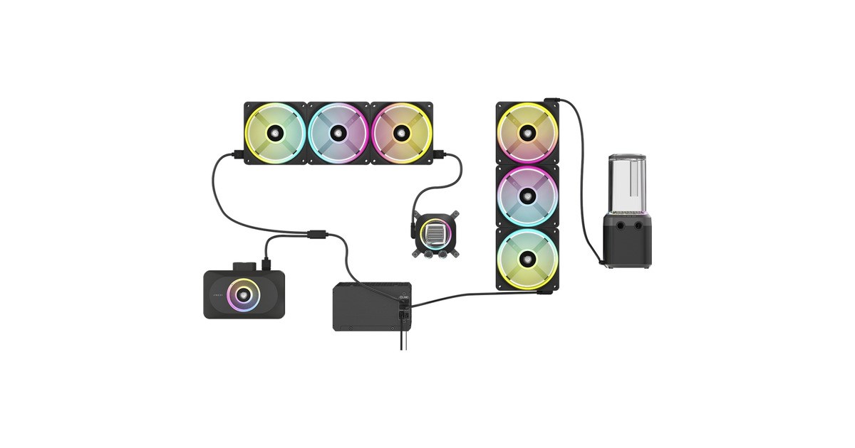 CorsairHX1500i SHIFT modulaire 1500 watt voeding   (Zwart, 2x 12V-2x6, 4x PCIe)