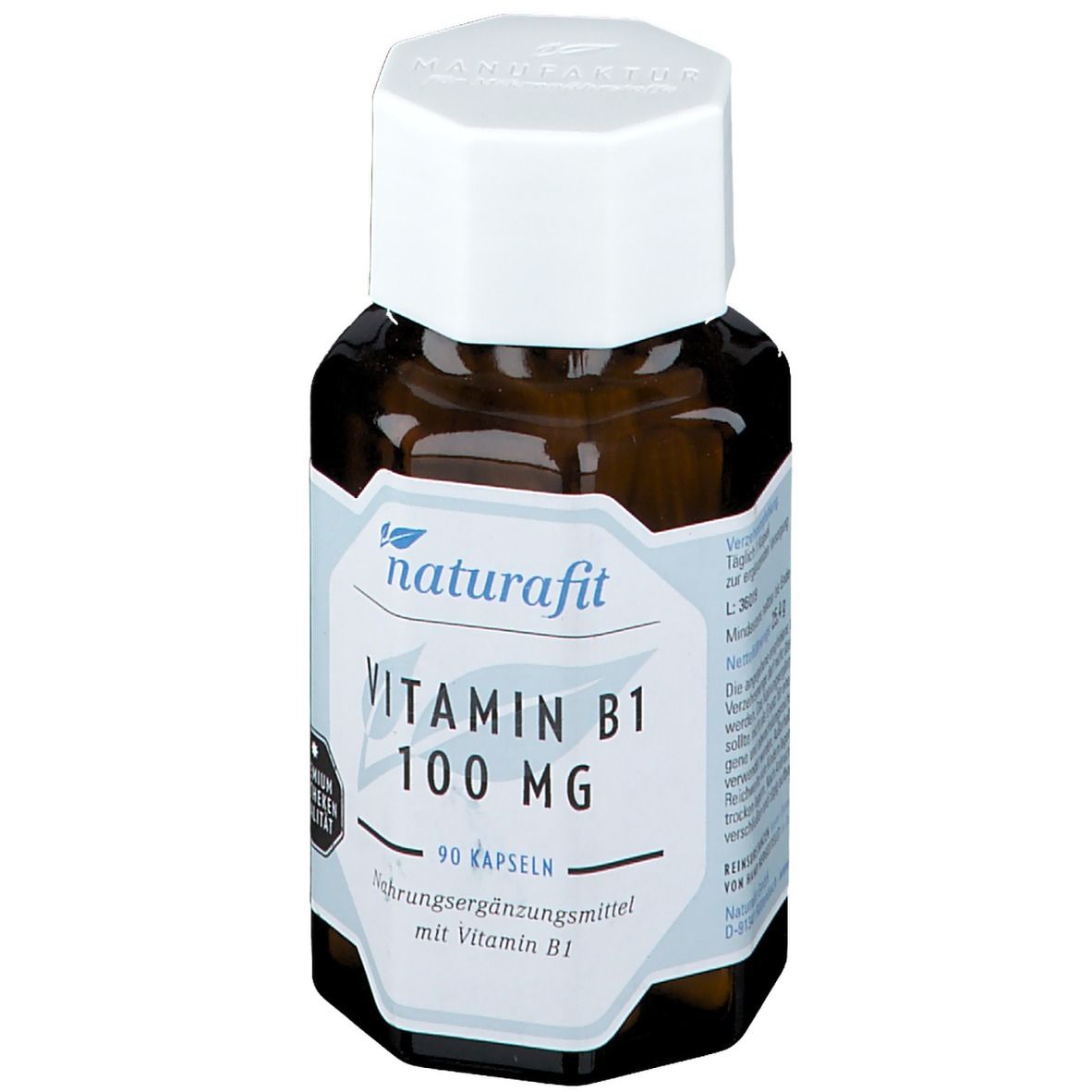 naturafit Vitamin B1 100 mg Kapseln