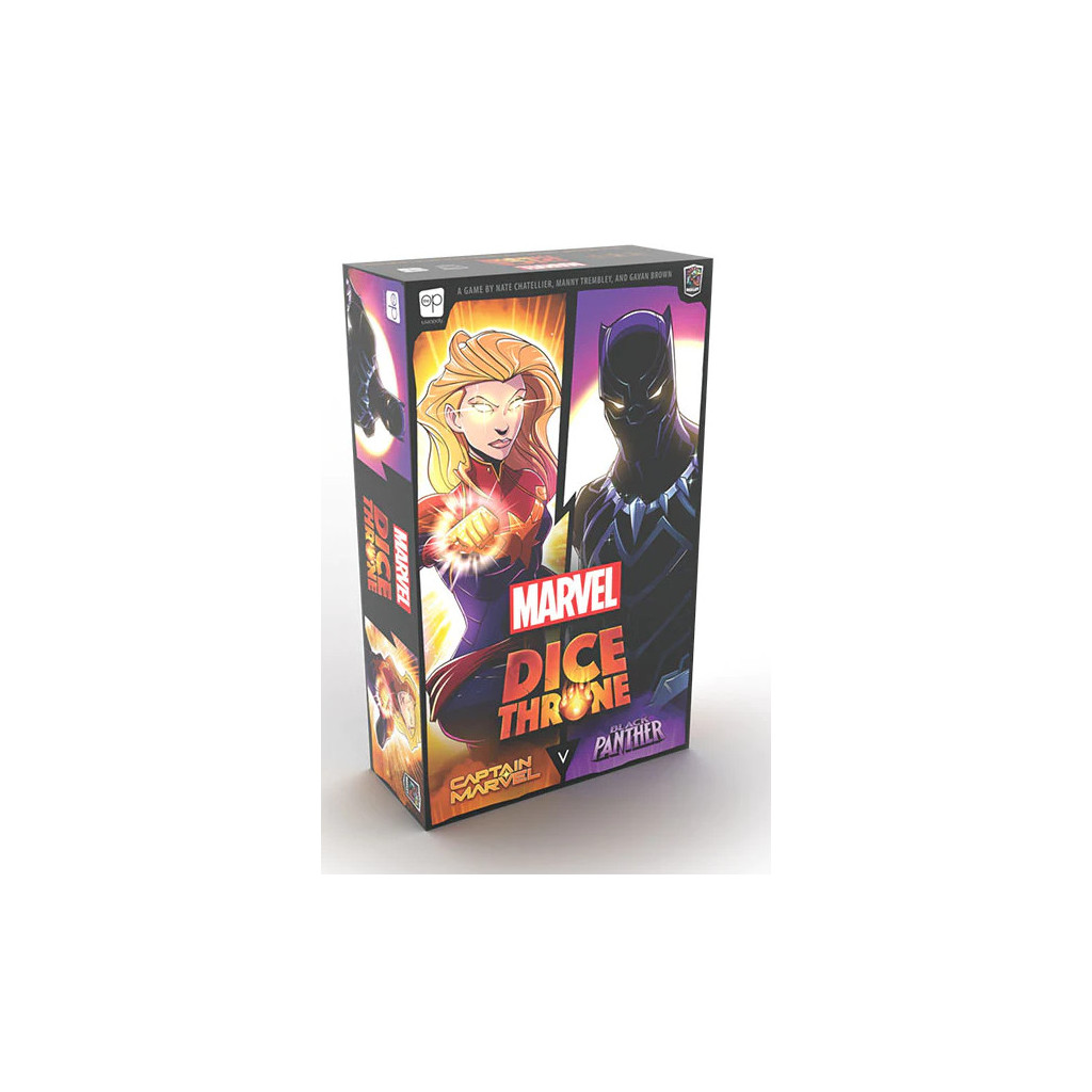 Dice Throne Marvel - Captain Marvel vs. Black Panther