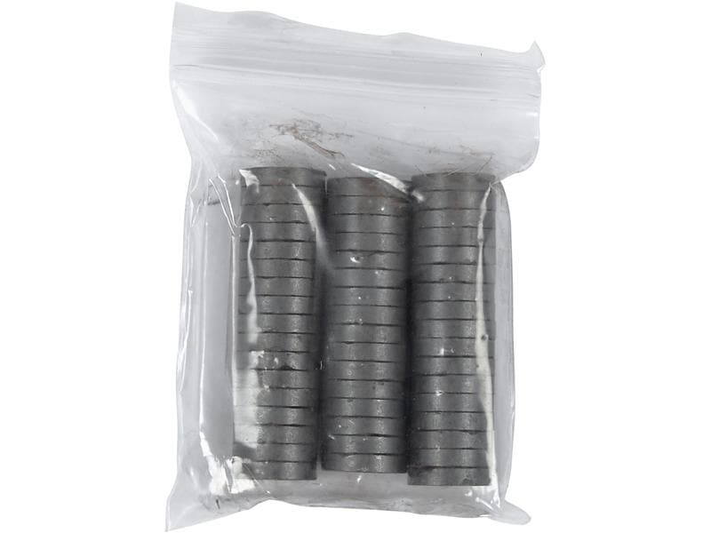 Creativ Company Haftmagnet 14.5 mm, 50 Stück Magnete zum Basteln