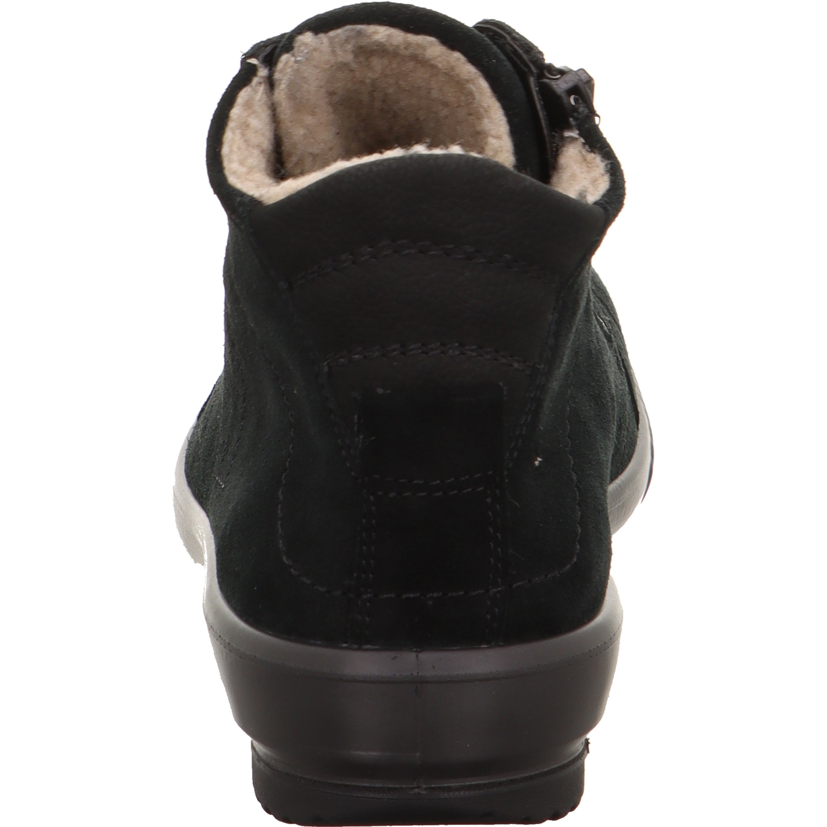 legero TANARO 5.0 Damen  Sneaker high mit Reißverschluss - Farbe: Schwarz - Größe: 4