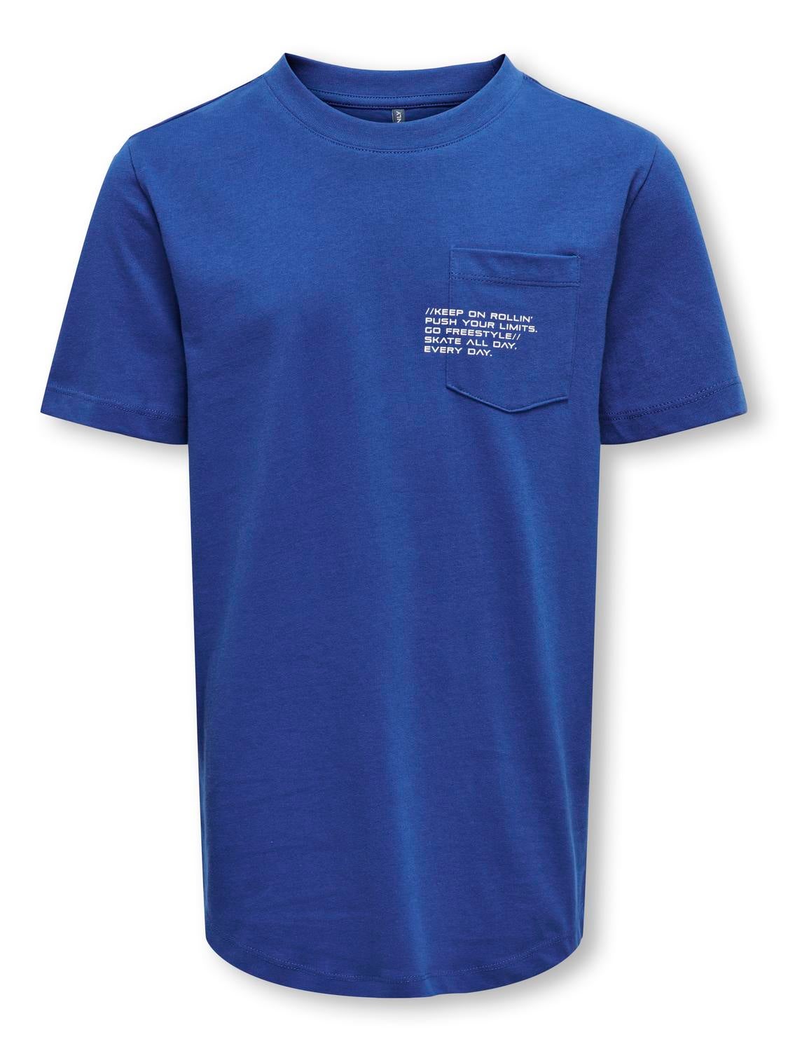 KOBMARINUS T-shirt Blue Quartz