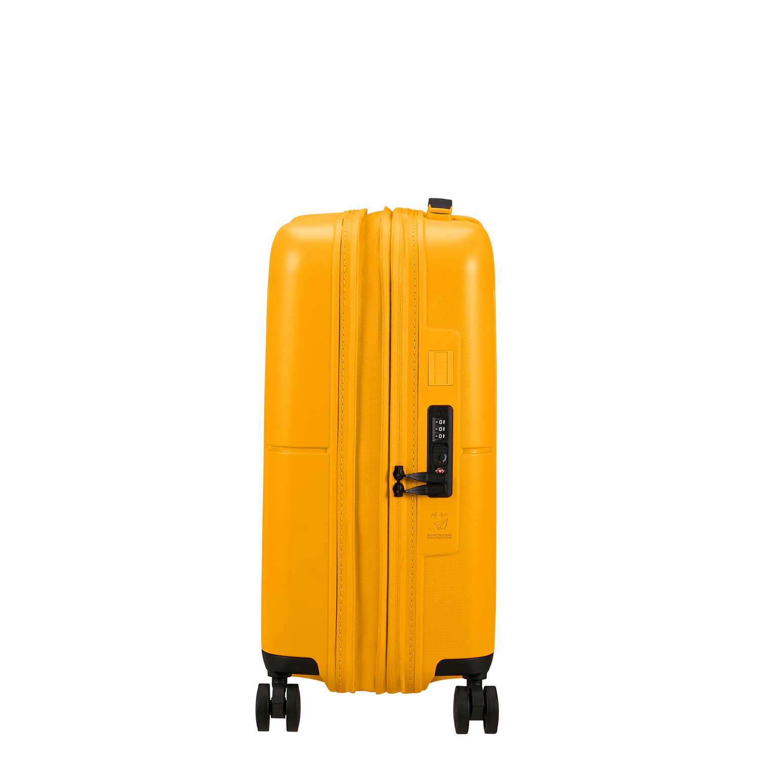 American Tourister Dashpop Spinner 55 Exp golden yellow