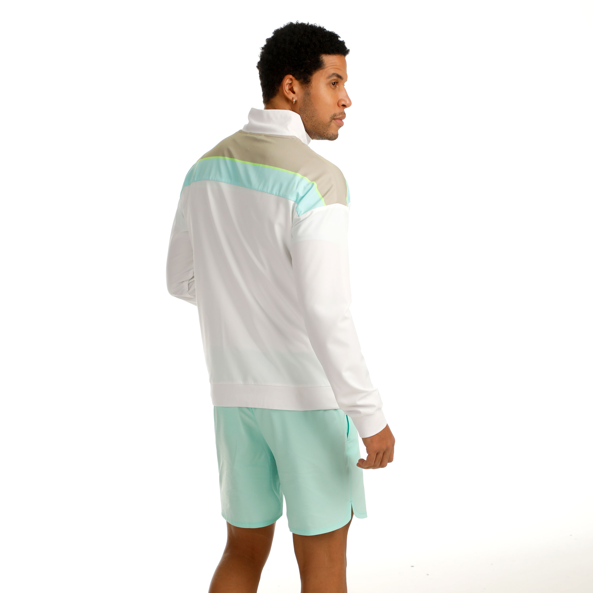 Quiet Please Wild Return Block Veste De Survêtement Hommes - Blanc , Multicouleur