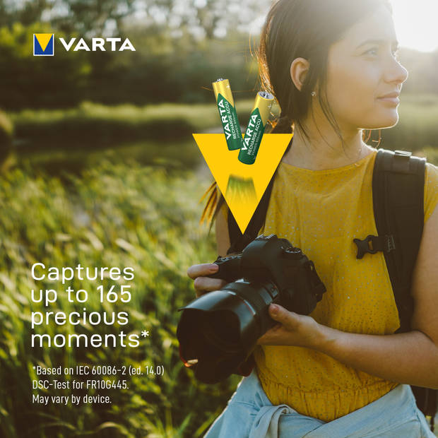 Varta oplaadbare batterijen - AAA 800 mAh