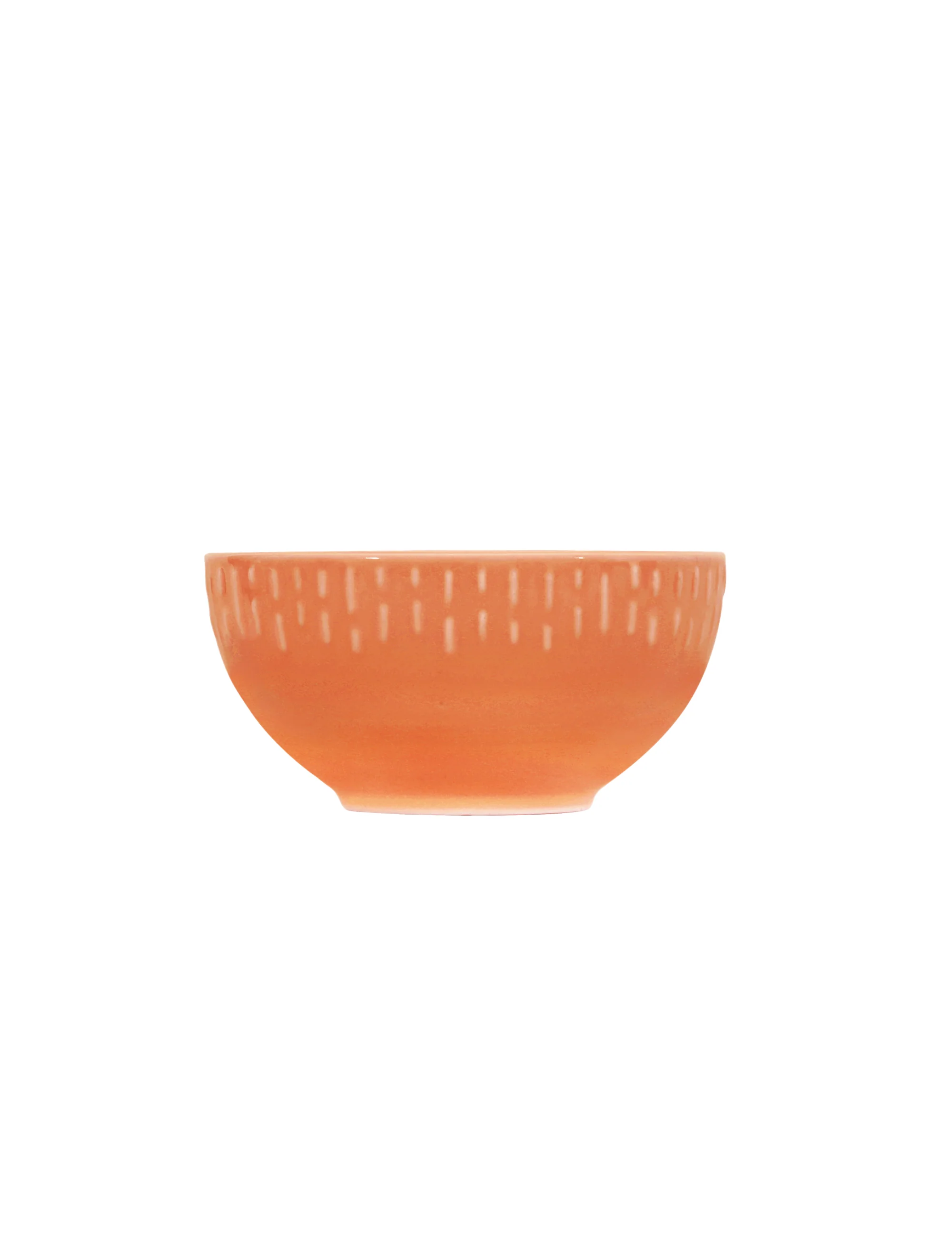 Aida  Confetti Apricot skål m/relief - Ø14 cm.