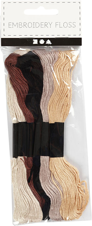Creativ Company Harmoni Broderigarn, tykkelse 1 mm.