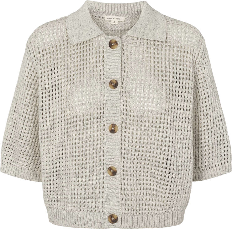 esmé studios ESAgna Knit Cardigan - GOTS Nature