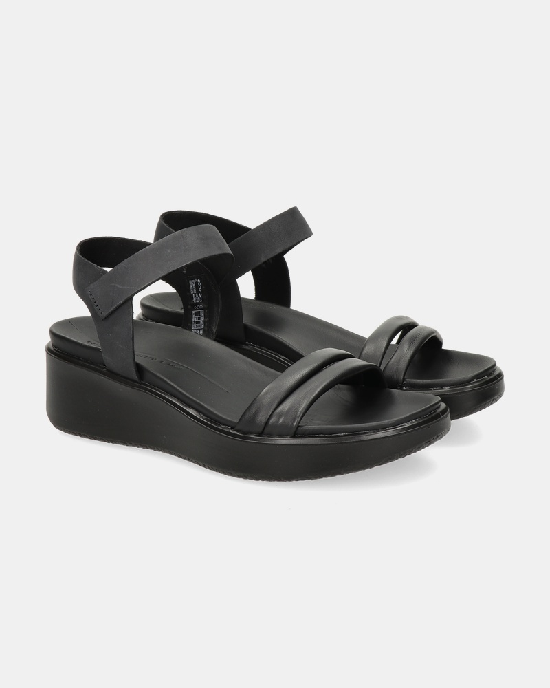 Ecco Flowt Wedge LX Sleehak  - zwart