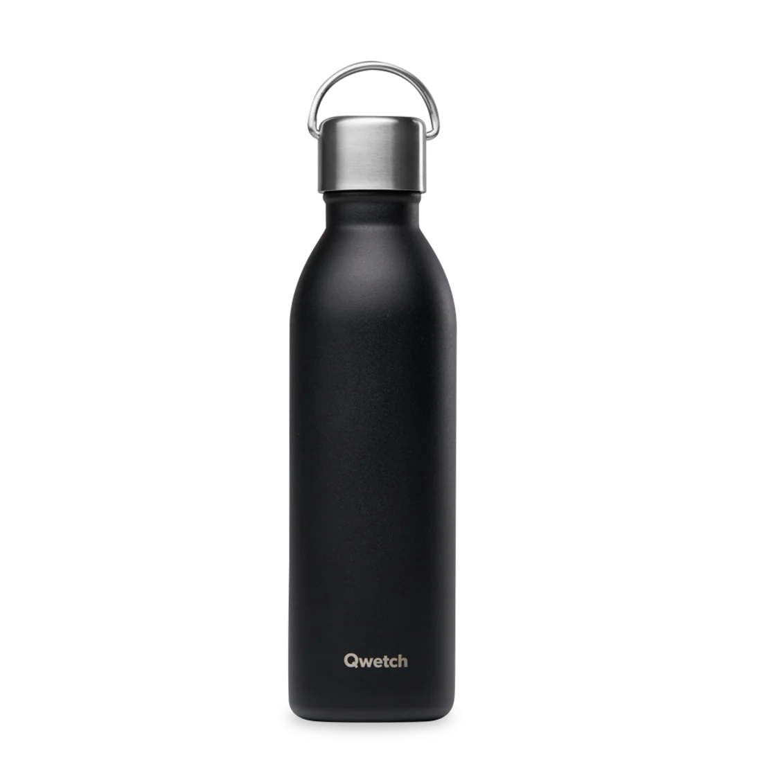 Bouteille Isotherme Active Matt Noir - Qwetch