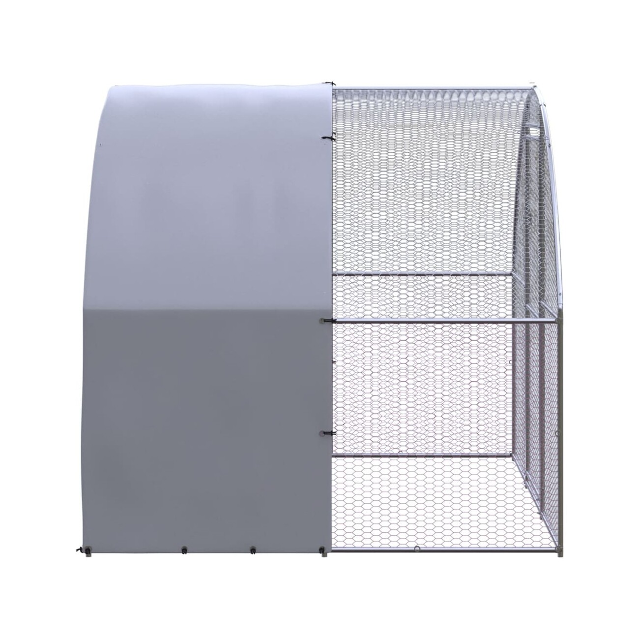 VidaXL Hühnerstall / Geflügelstall mit Dach 3 m, 2 m, 2 m