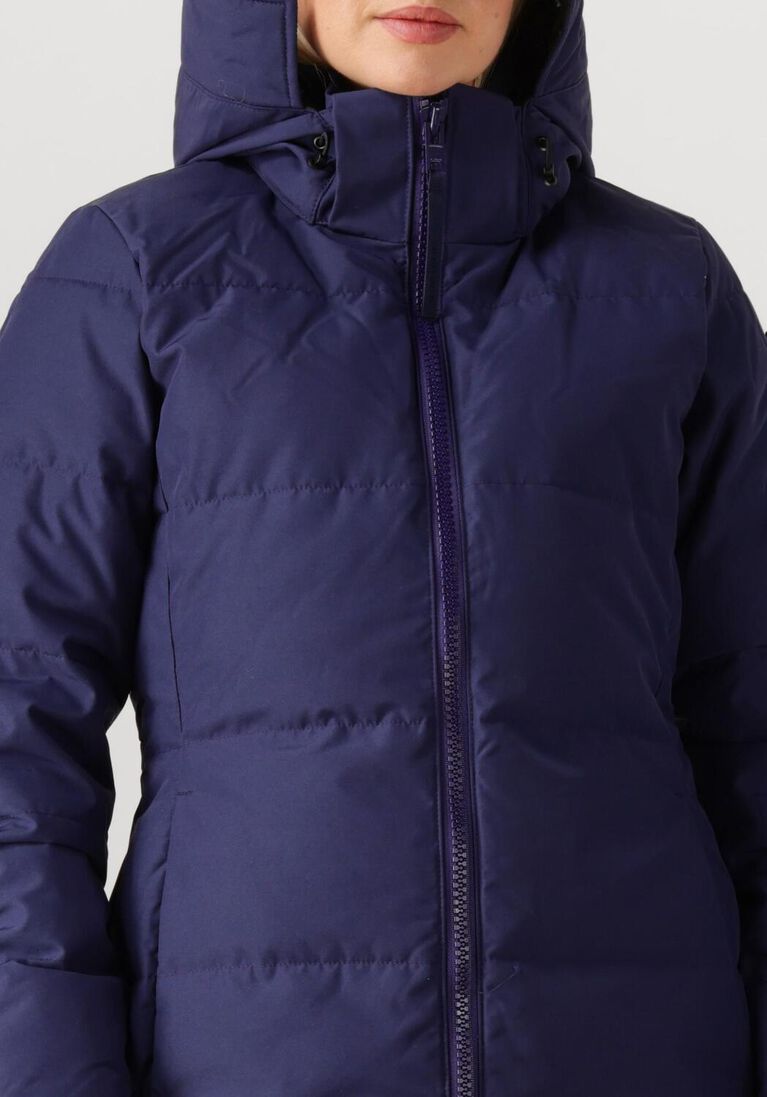 blauwe canada goose gewatteerde jas chelsea parka cr td