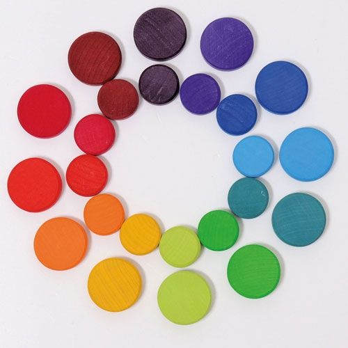 Grimm's sorteermunten regenboog (24st)