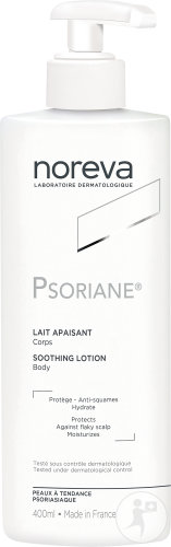 Noreva Psoriane Lait Apaisant Hydratant Peaux À Tendance Psoriasique Flacon Pompe 400ml