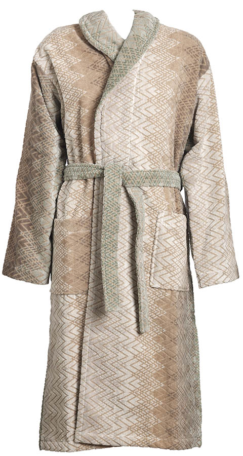 Tweez badekåpe one size grønn/beige