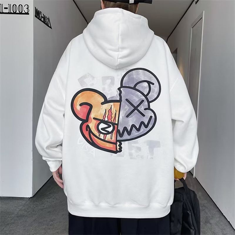 Gonzalito - Cartoon Print Hoodie