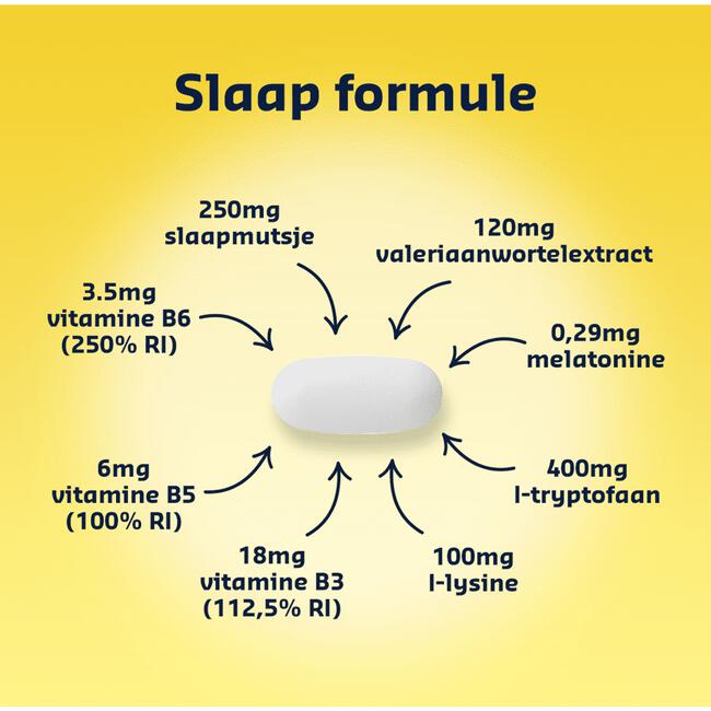 Shiepz Slaapformule 30 tabletten