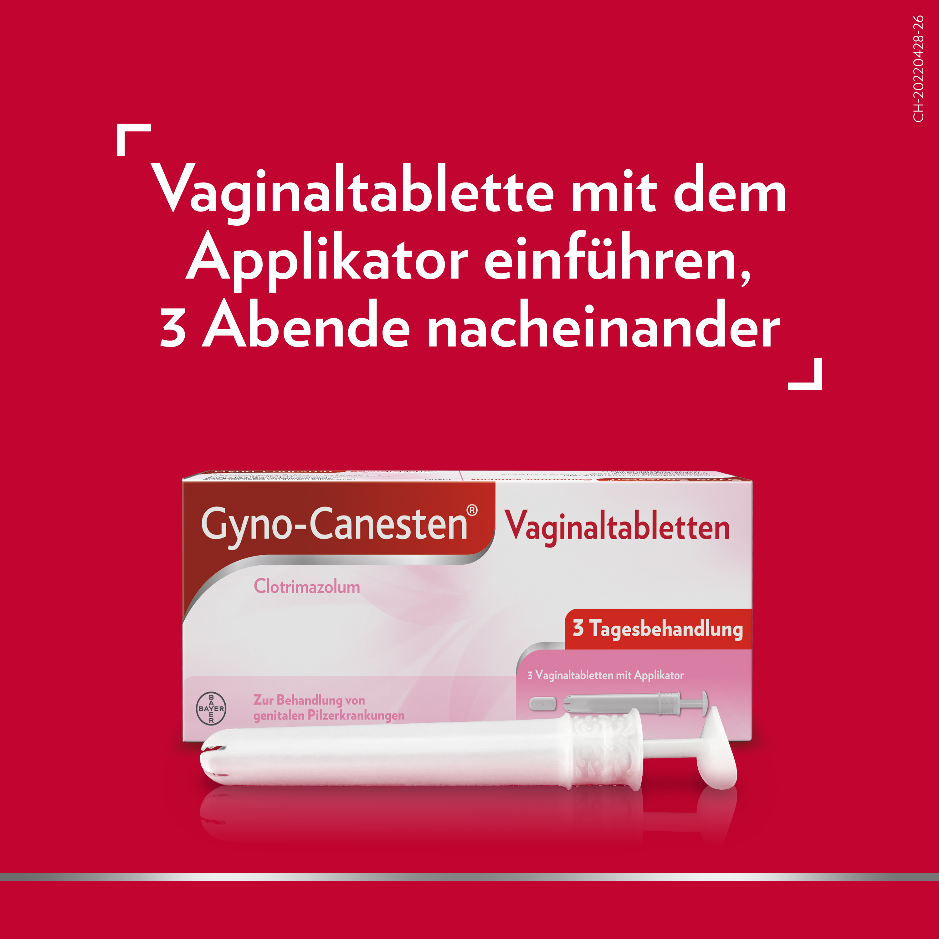 GYNO-CANESTEN Vag Tabl 200 mg Blist 3 Stk