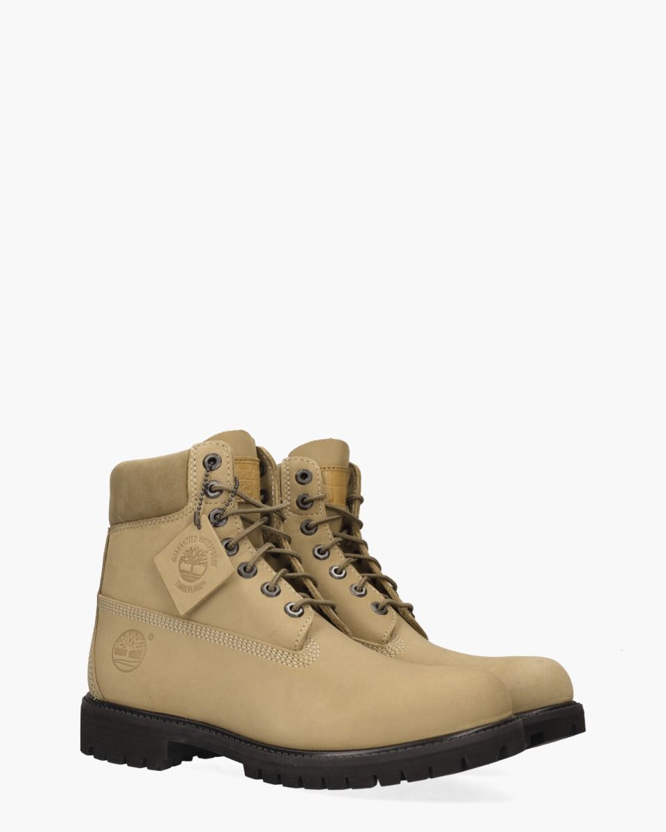 Timberland Premium 6 Inch Boot Beige Heren Veterboots