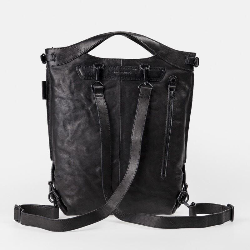 Aunts & Uncles Grandma's Luxury Club Backpack / Shoulderbag Mrs. Cronut Black Smoke