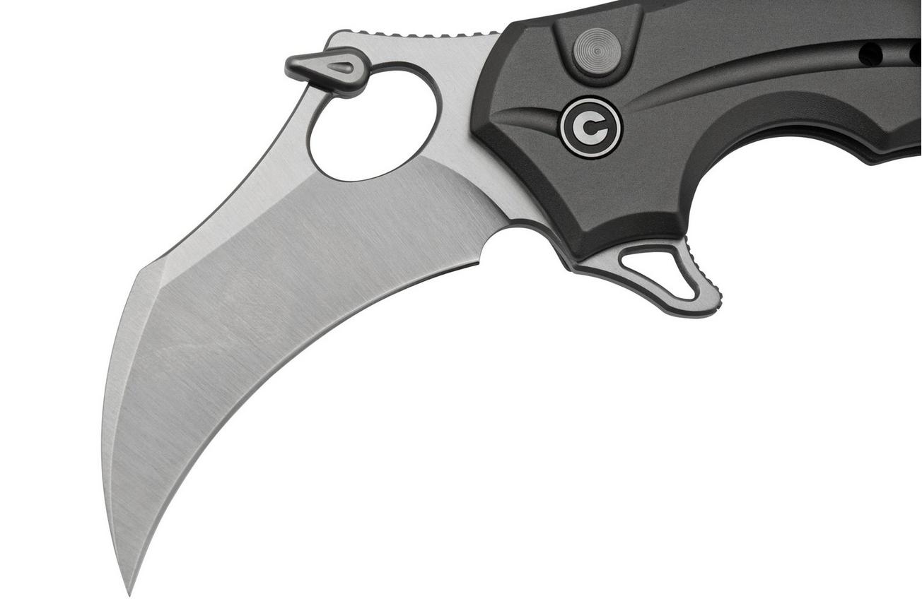 Civivi Incisor II  C16016B-3 Gray Aluminium, Satin Hawkbill karambit zakmes