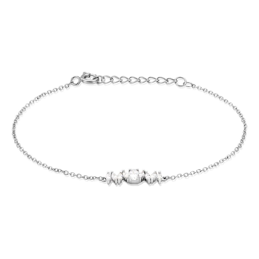 Bracelet Jolan Argent Blanc Oxyde De Zirconium