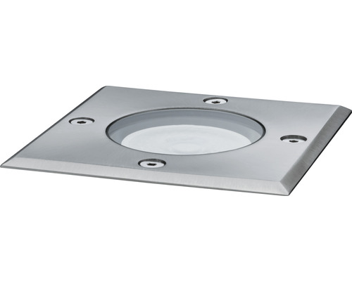 Paulmann inbouw vloerlamp IP67 vierkant 3,5W 230 lm 3000K warm wit 108x108 mm belastbaar tot 500 kg Special Line roestvrij staal 230V