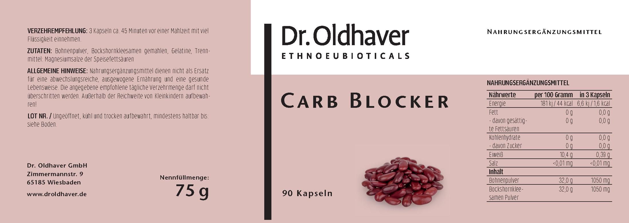Dr. Oldhaver Carb Blocker